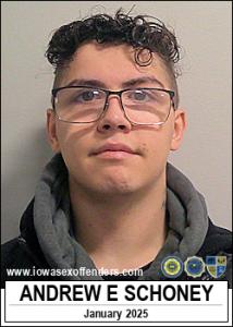 Andrew Evan Schoney a registered Sex Offender of Iowa