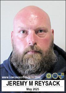 Jeremy Matthew Reysack a registered Sex Offender of Iowa