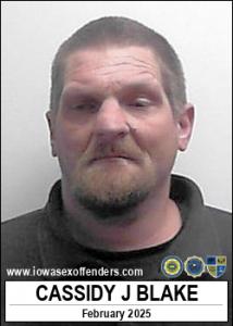Cassidy Joe Blake a registered Sex Offender of Iowa