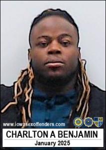 Charlton Andre Benjamin a registered Sex Offender of Iowa