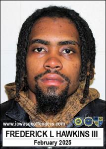 Frederick Lee Hawkins III a registered Sex Offender of Iowa