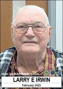 Larry Eugene Irwin a registered  of Iowa