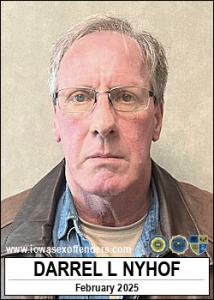 Darrel Lee Nyhof a registered Sex Offender of Iowa