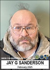 Jay Glen Sanderson a registered Sex Offender of Iowa