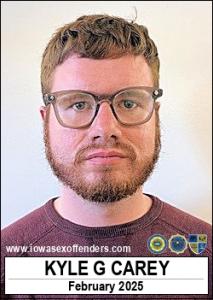 Kyle Gerald Carey a registered Sex Offender of Iowa