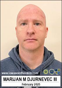 Marijan Marice Djurnevec III a registered Sex Offender of Iowa