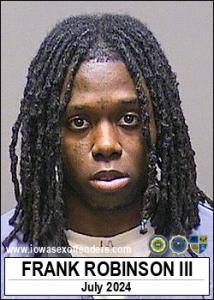 Frank Robinson III a registered Sex Offender of Iowa