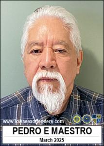 Pedro Enrique Maestro a registered Sex Offender of Iowa