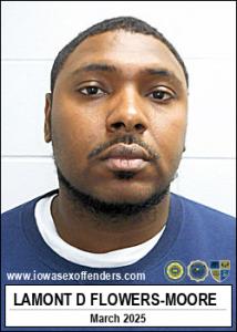 Lamont Deon Flowers-moore a registered Sex Offender of Iowa