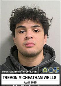 Trevon Michael Cheatham Wells a registered  of Iowa