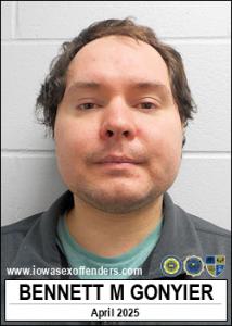 Bennett Myhre Gonyier a registered Sex Offender of Iowa