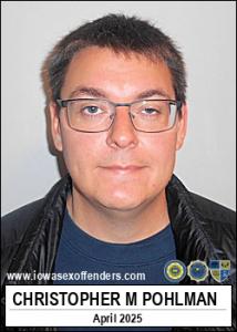 Christopher Michael Pohlman a registered Sex Offender of Iowa