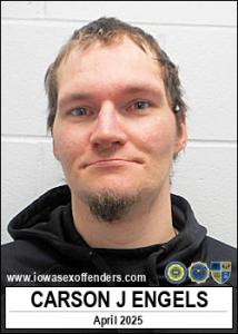 Carson Jerome Engels a registered Sex Offender of Iowa