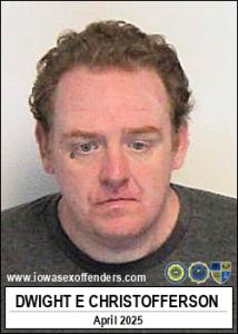 Dwight Edward Christofferson a registered Sex Offender of Iowa