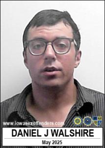 Daniel Joseph Walshire a registered Sex Offender of Iowa