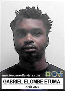 Gabriel Elombe Etuma a registered Sex Offender of Iowa