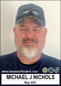 Michael James Nichols a registered Sex Offender of Iowa