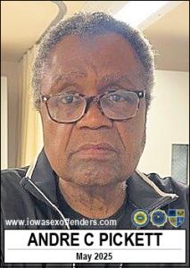 Andre Calvin Pickett a registered Sex Offender of Iowa