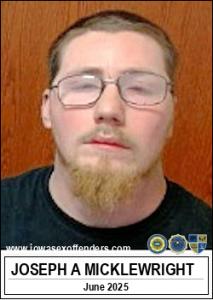 Joseph Anthony Micklewright a registered Sex Offender of Iowa
