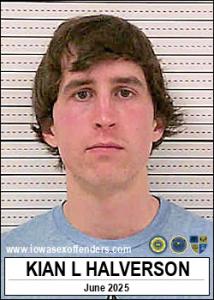 Kian Lee Halverson a registered Sex Offender of Iowa
