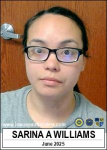 Sarina Ann Williams a registered Sex Offender of Iowa