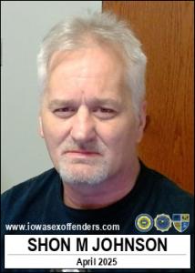 Shon Mathias Johnson a registered Sex Offender of Iowa