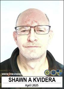 Shawn Anthony Kvidera a registered Sex Offender of Iowa