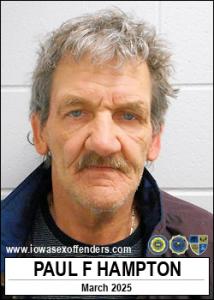 Paul Frederick Hampton a registered Sex Offender of Iowa