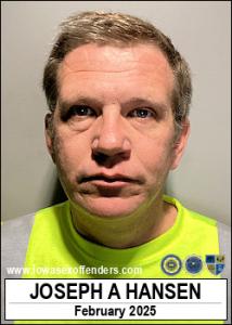 Joseph Adam Hansen a registered Sex Offender of Iowa