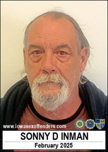 Sonny Dean Inman a registered Sex Offender of Iowa