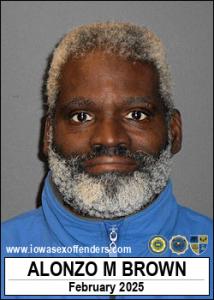 Alonzo Morman Brown a registered Sex Offender of Iowa