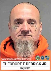 Theodore Edward Dedrick Jr a registered Sex Offender of Iowa