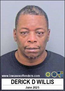 Derick Dion Willis a registered Sex Offender of Iowa