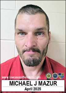 Michael Joseph Mazur a registered Sex Offender of Iowa