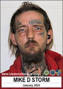Mike Dustin Storm a registered Sex Offender of Iowa