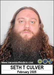 Seth Thomas Culver a registered  of Iowa