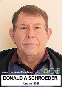 Donald Allen Schroeder a registered Sex Offender of Iowa