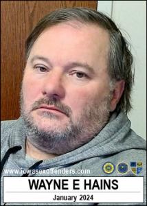 Wayne Edward Hains a registered  of Iowa