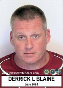 Derrick Lance Blaine a registered Sex Offender of Iowa