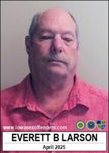 Everett Bart Larson a registered Sex Offender of Iowa