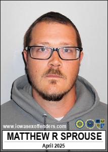 Matthew Ryan Sprouse a registered  of Iowa