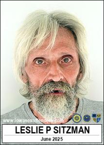 Leslie Paul Sitzman a registered Sex Offender of Iowa
