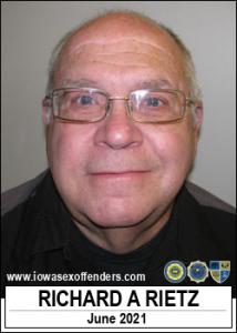 Richard Alan Rietz a registered  of Iowa