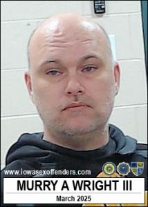 Murry Albert Wright III a registered Sex Offender of Iowa