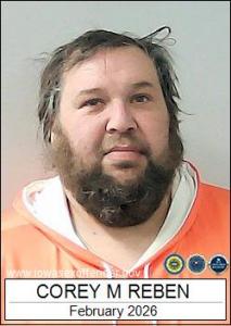 Corey Michael Reben a registered Sex Offender of Iowa