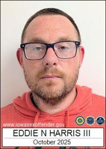 Eddie Norman Harris III a registered Sex Offender of Iowa