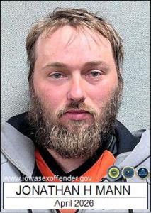 Jonathan Hugh Mann a registered Sex Offender of Iowa