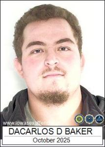Dacarlos Damolia Baker a registered Sex Offender of Iowa