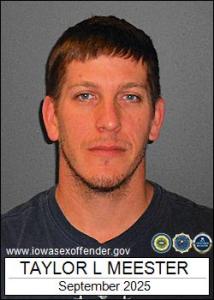 Taylor Lee Meester a registered Sex Offender of Iowa