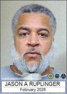 Jason Anthony Ruplinger Sr a registered Sex Offender of Iowa